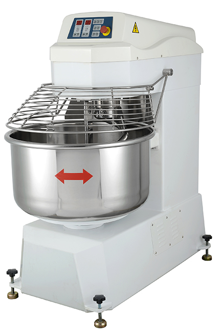 75KG Flour Double-Motor Spiral Mixer