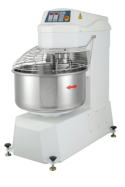 50KG Flour Double-Motor Spiral Mixer 