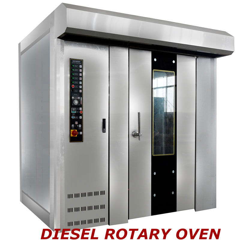 32 Trays Diesel Rotary Oven 